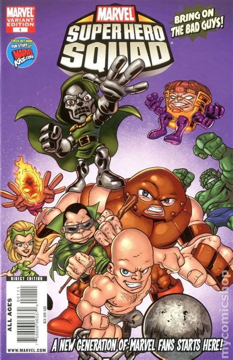 Super Hero Squad 2009 Marvel Comic Books