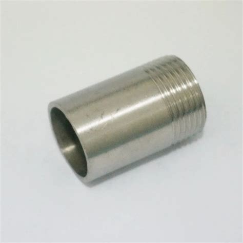 Lot2 1 Bsp Female Thread Length 50mm 304 Stainless Steel Pipe Fitting Weld Nipple Coupling