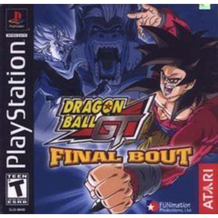 Final bout, known in japan and europe as dragon ball: Dragon Ball GT Final Bout Atari - Playstation PS1 (Refurbished) - Walmart.com