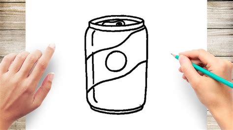 How To Draw A Soda Can Step By Step Easy Img Abdul