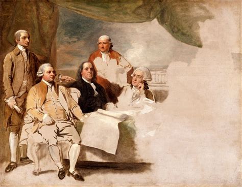 Treaty Of Paris By Benjamin West 1783 Oil On Canvas In 2020 Treaty Of