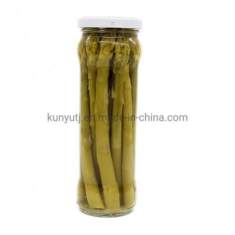 Best Nutritional Vegetable Canned Green Asparagus In Glass Jar Factory