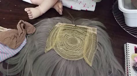 How To Modify Adult Wigs For Reborn Dolls Youtube