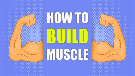 How To Build Muscle And Gain Healthy Weight Fast Healthpedia Youtube