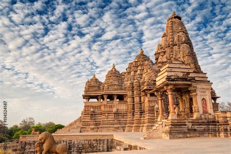 Kandariya Mahadeva Temple Khajuraho India Unesco World Heritage Site