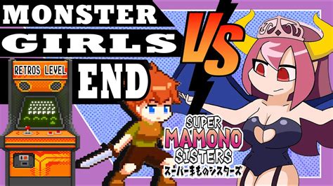 Super Mamono Sisters Parte Final Retroslevel Youtube