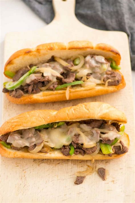 Recipe For Cheesesteak Sandwich Philly Cheesesteaks The Cookie Rookie