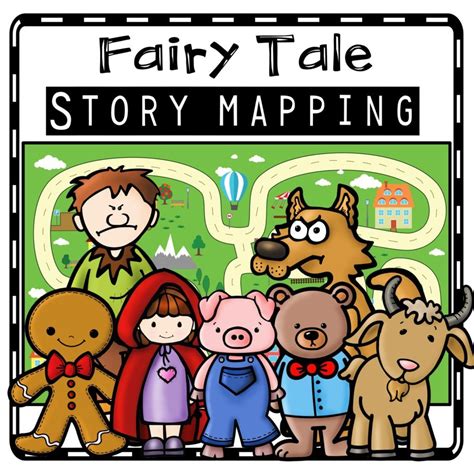 Fairy Tale Story Maps Fairy Tales Kindergarten Fairy Tales Preschool