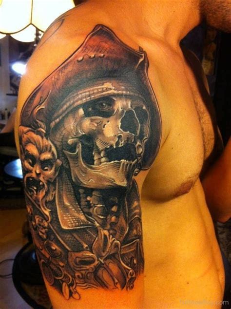 Skull Tattoo On Shoulder Tattoo Designs Tattoo Pictures