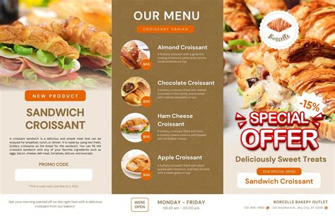 customize 22 bakery brochure templates online canva