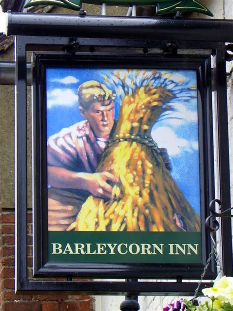 Sign For The Barleycorn Inn © Maigheach Gheal Cc By Sa20 Geograph