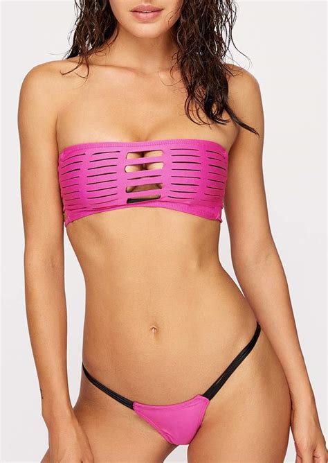 Hollow Out Bikini Set Bellelily