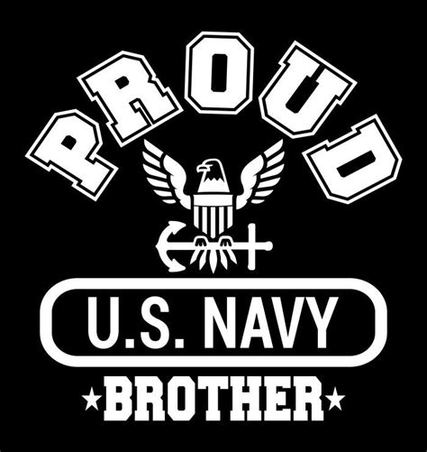 Proud Us Navy Brother Decal North 49 Decals