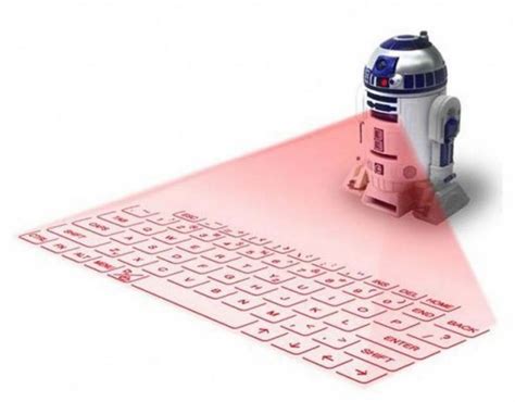 R2 D2 Laser Keyboard Wordlesstech