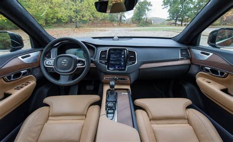 The volvo xc90 doesn't possess the driving verve of its top competitors, but it does boast a beautiful exterior, an elegant interior, and a host of luxury features. Volvo: 2019 Volvo XC90 T8 Interior Cabin - 2019 Volvo XC90 ...