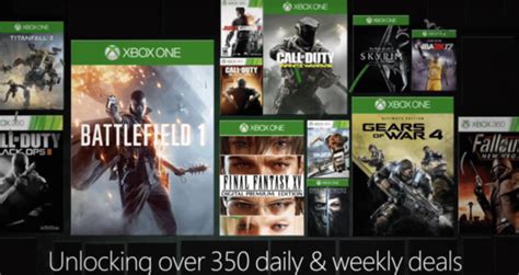 Countdown To 2017 Todays Daily Deal And All Xbox One 360 Games