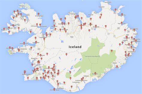 Even though iceland is part of the eu, the country uses the icelandic króna instead of the eur. Carte Camping Islande | France carte