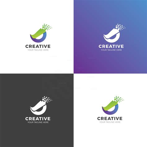 Deluxe Modern Logo Design Template · Graphic Yard Graphic Templates Store