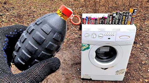 🔥 Big Firecrackers Vs Washing Machine 💣💥 ПЕТАРДЫ Vs СТИРАЛЬНАЯ МАШИНА 🔴 Youtube