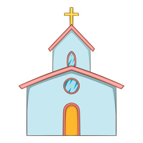 Church Icon Cartoon Style 14935932 Vector Art At Vecteezy