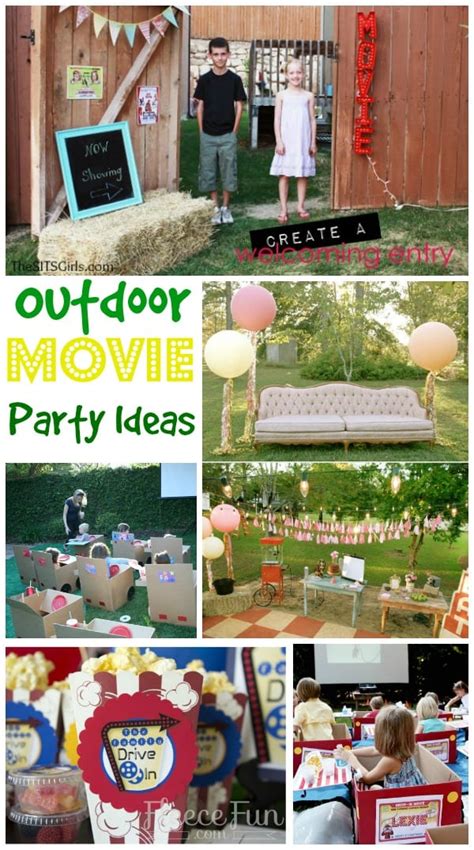 Movie Party Ideas Perfect For A Drive In At Home