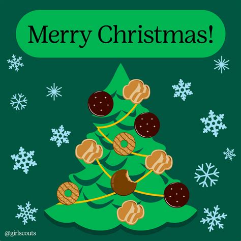 Girl Scouts On Twitter Merry Christmas To All Those Who Celebrate 🎄