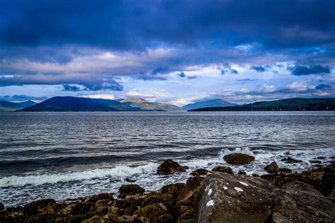Wallpaper Sky Cloud Loch Sea Highland Shore Water Coast Ocean