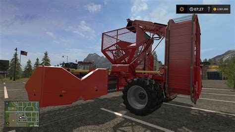 Grimme 18 Row Sugar Beet Harvester V1 Fs17 Farming Simulator 17