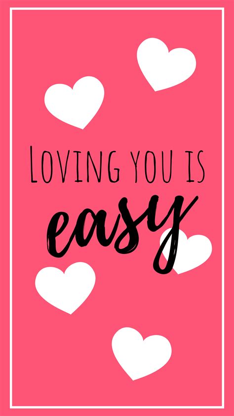 Story Template Loving You Is Easy Instagram Story Template
