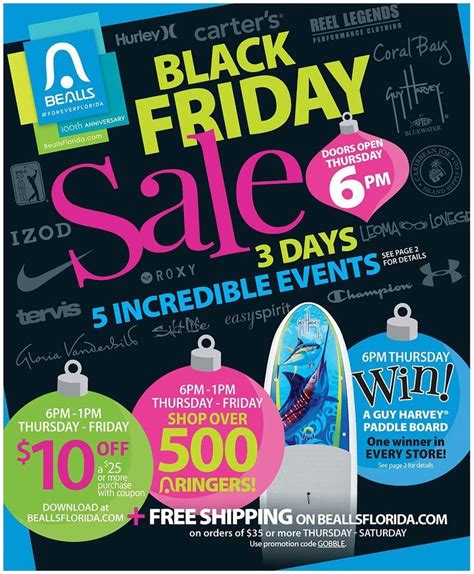 What Stores Will Have Sale On Black Friday - Bealls Department Stores 2019 Black Friday Ad | Black friday ads, Black