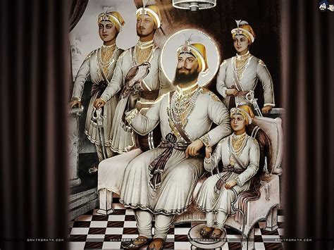 Guru Gobind Singh Ji And Sahibzade