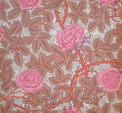 Kelmscott Rose William Morris Designs Wallpaper Sanderson Wallpaper