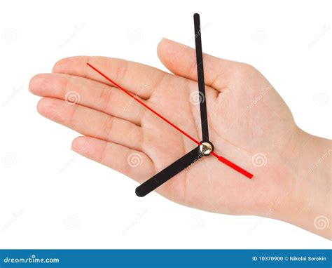 Clock Hands Stock Photography 3684380