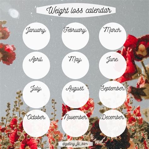 Free Printable Weight Loss Calendar 2021 Free 2021 Printable Calendars