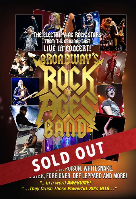 Broadways Rock Of Ages Band The Ridgefield Playhouse