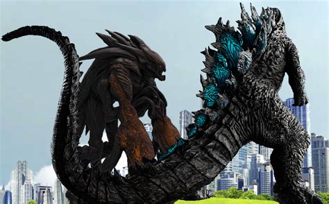 Godzilla 2019 Vs Muto Prime Kaiju Nerd Stuff Godzilla Prime