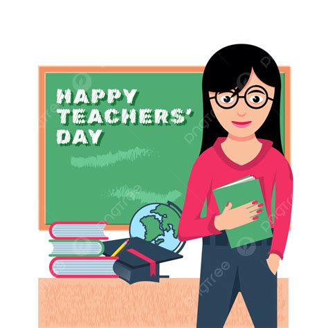 Happy Teacher Days Vector Png Images Happy Teachers Day Vector