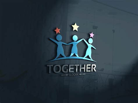 Together Logo Branding And Logo Templates ~ Creative Market