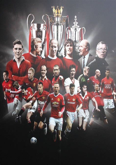 Manchester United Legends A4 Photo Print | Etsy