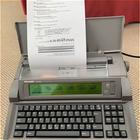 Sharp Word Processor For Sale In Uk 63 Used Sharp Word Processors