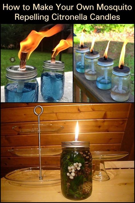 Citronella Candle Centerpieces Bug Candles Mosquito Repellent