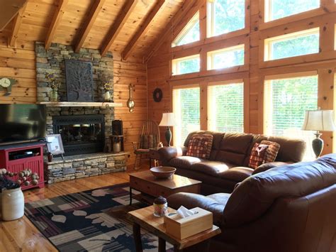 Hours may change under current circumstances Luxury Log Cabin Hideaway Near Lake Chatuge w/ 2 Master ...