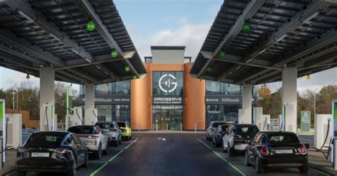 First Ev Only Service Station Opens In Uk Automotive News Europe