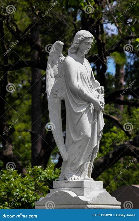 Stone Angel Stock Photo Image Of Dead Symbolic Beautiful 35195820