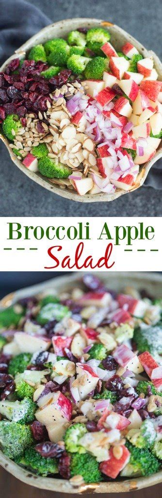 Drain broccoli and let cool. Broccoli Apple Salad - Tastes Better From Scratch
