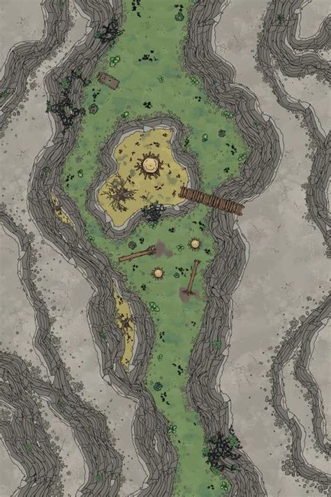 Verdant Mountain Pass Battlemaps Fantasy City Map Fantasy Map Geek Art