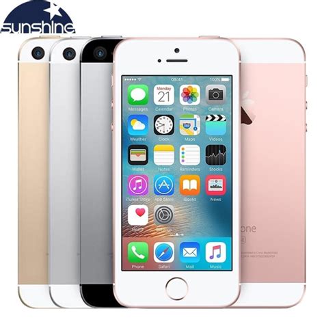 original unlocked apple iphone se 4g lte mobile phone ios touch id chip on sale