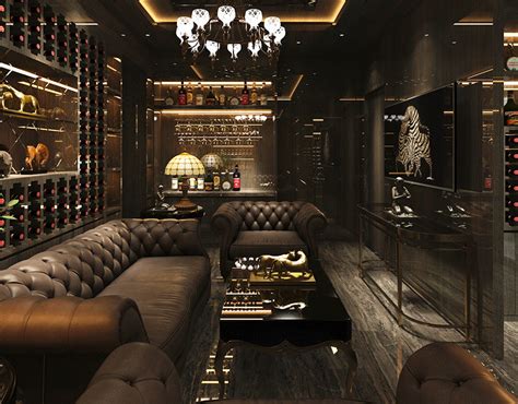 Cigar Room On Behance Cigar Lounge Decor Bar Lounge Room Cigar Lounge