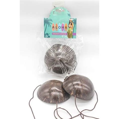 Coconut Shell Bra The Party Shop Warehouse