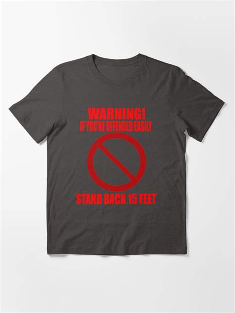 Trigger Warning T Shirt For Sale By Crazy Shark Redbubble Warning